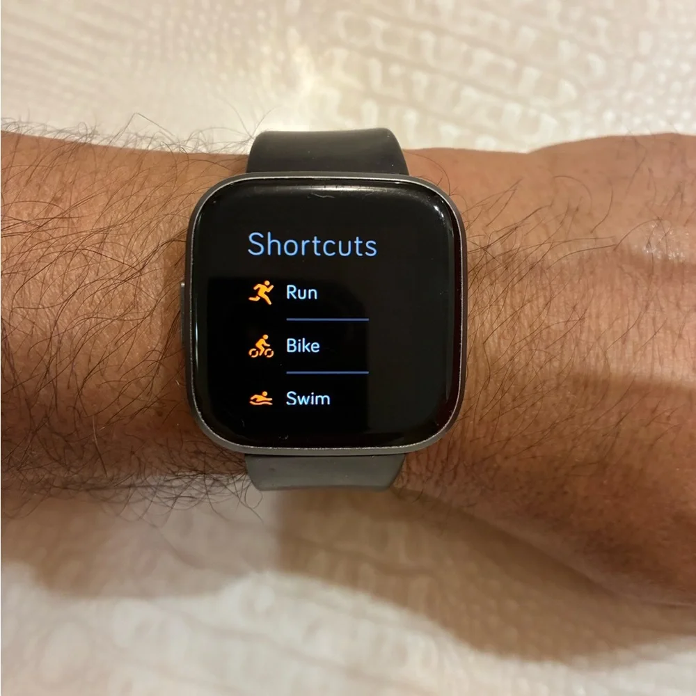 Fitbit Smartwatch with Black Band